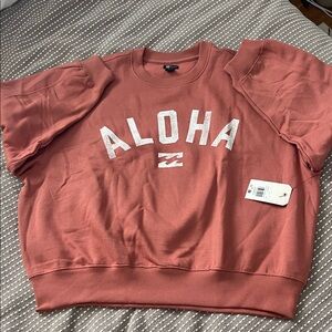 Billabong Aloha Sweatshirt in Rust